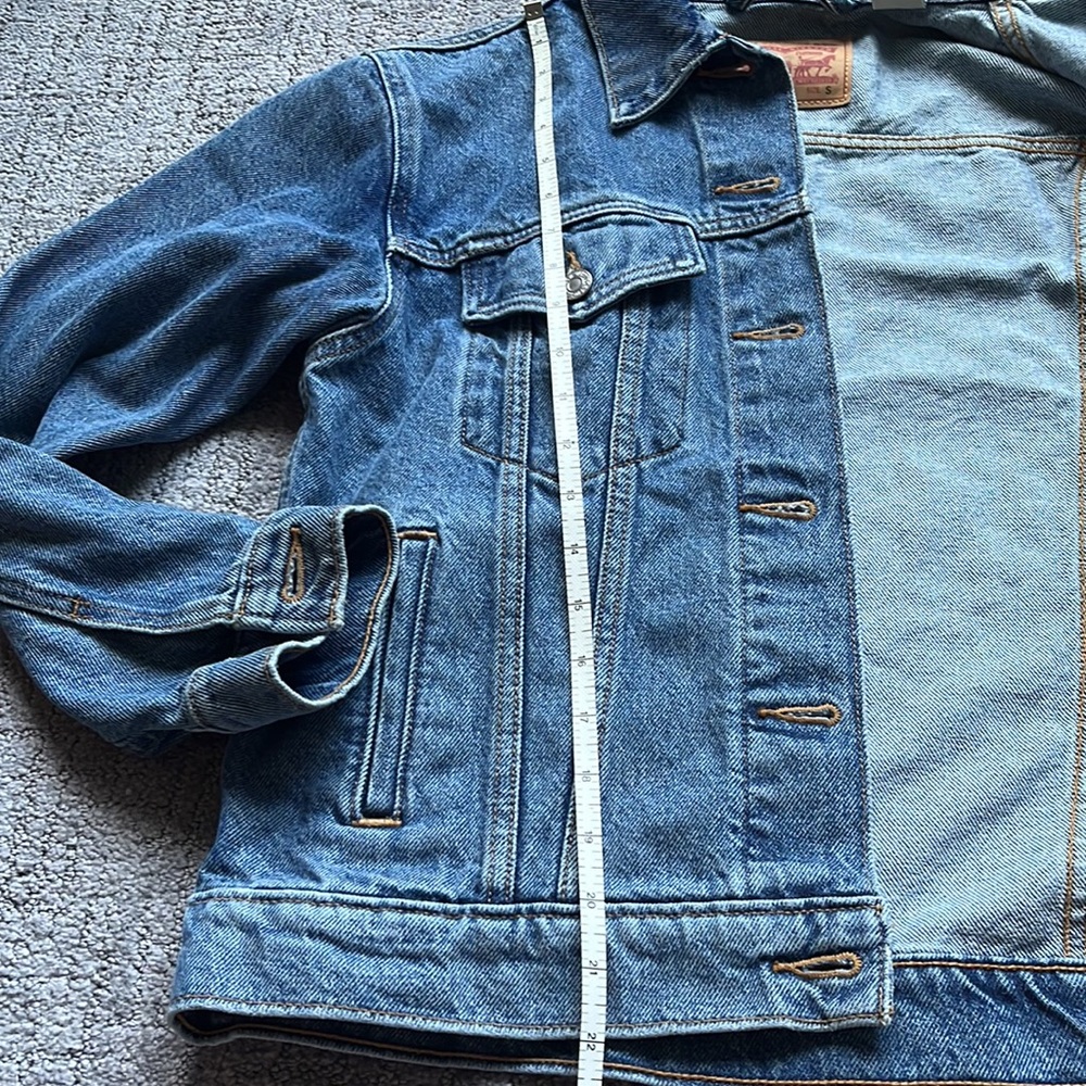 Levi's Blue Denim Jean Jacket - Picture 6 of 9